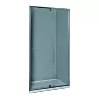 Nisdeur Allibert Priva Verstelbaar 78-91x190 cm Chroom Profiel