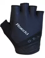 Roeckl Itamos Fietshandschoenen Unisex - Zwart/Blauw - Maat XL/XXL