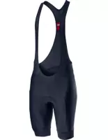 Castelli Entrata Bibshort Blauw L - Korte Fietsbroeken Heren