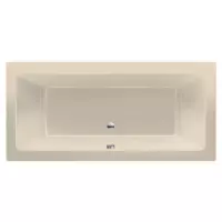 Xenz Society ligbad 180x90x50cm met poten zonder afvoer Acryl Crème Mat 6884-14