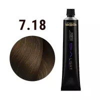 L'Oréal Haarverf Professionnel Dialight Coloration Ton Sur Ton Gel-Crème Acide 7.18 Ash Mocha Blonde