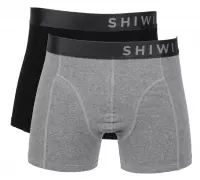 Shiwi Men boxershort Solid - zwart - xl