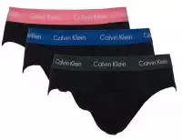 Calvin Klein slips 3-pack zwart