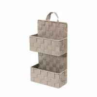 Compactor Hangende Opbergmand Bristol 37 X 21 Cm Nylon Beige L