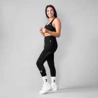 Body & Fit Perfection Comfort Legging - Sportlegging Dames - Thight Vrouwen  - Zwart - Maat M