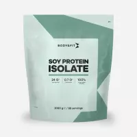 Body & Fit Soy Protein Isolate - Vegan Proteine Poeder - Biologisch Soja Eiwit Isolaat - 2000 gram (66 Shakes) - Chocolade