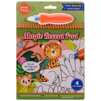 Johntoy Magisch Tekenblok Met Waterkwast Groen 25,5 Cm