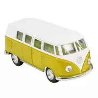 Toys Amsterdam Bus Volkswagen Classic 1962 Die-cast 1:32 Geel