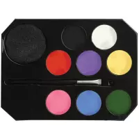 Fiestas Guirca Schminkpalette Waterbasis Junior 9 Kleuren