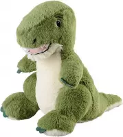 Warmteknuffel T-rex 28 Cm groen