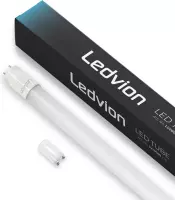 Ledvion LED TL Armatuur 120CM - 12W - 1920 Lumen - 160lm/W - 6500K - IP65 - Incl. LED TL