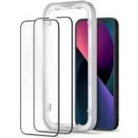 Spigen - iPhone 13 Mini screenprotector - Full Cover glas - 2 Pack
