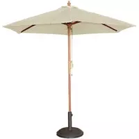 Ronde parasol | 2,5 meter | Bolero | crème