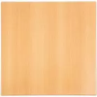 Bolero - vierkant gelamineerd/spaanplaat tafelblad 60x60 cm | Beuken