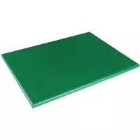 Hygiplas LDPE extra dikke snijplank groen 600x450x20mm