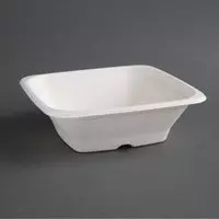 Fiesta Green composteerbare bagasse kommen vierkant 680ml (50 stuks) - 50