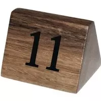 Olympia houten tafelnummers 11-20