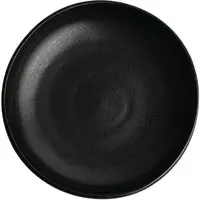 Olympia Canvas diepe coupe borden zwart 23cm - 6