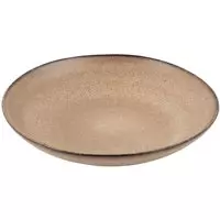 Olympia Build A Bowl platte kom aardebruin 25x4,5cm (4 stuks) - 4