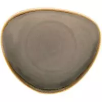 Olympia driehoekige borden grijs 16,5cm - 6