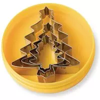 Schneider Deegsteker Kerstbomen Glad - Set van 3