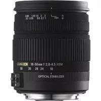 Sigma 18-50 mm F2.8-4.5 DC HSM OS 67 mm filter (geschikt voor Nikon F) zwart