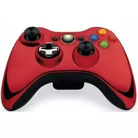 Xbox 360 Wireless Controller chroom rood [Special Edition]