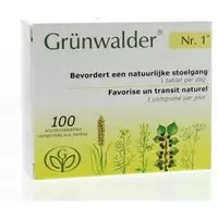 Grunwalder Nr 1 kruidentablet 100 Tabletten