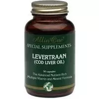 All In One Levertraan cod liver 90 Capsules