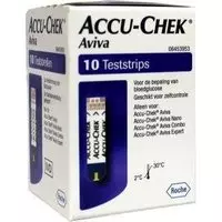 Accu Chek Aviva diabetes teststrip 10 Stuks