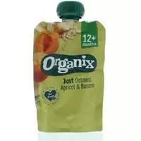 Organix Just Just oatmeal apricot banana 12+ maanden bio 100 Gram
