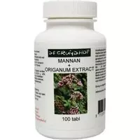 Cruydhof Mannan + origanum extract 100 Tabletten