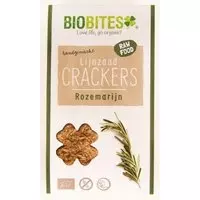 Biobites Raw food lijnzaad cracker rozemarijn 30 Gram