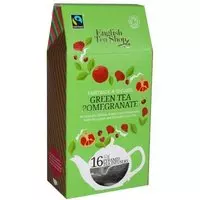 English Tea Shop Green tea pomegranate 16 Stuks