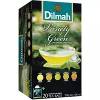 Dilmah Green variety tea 20 Stuks