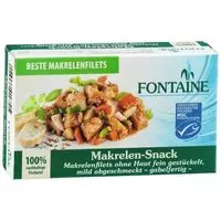 Fontaine Makreel snack 125 Gram