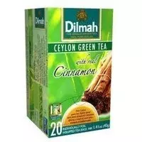 Dilmah Ceylon green tea met kaneel 20 Stuks
