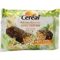 Cereal Toffee crips bar 35 gram 3x35 Gram