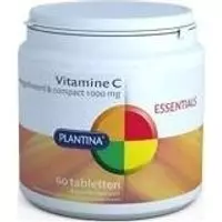 Plantina Vitamine C1000 mg maandverpakking 60 Tabletten
