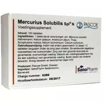 Pascoe Mercurius solubilis similiaplex 100 Tabletten