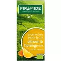 Piramide Groene thee citroen en honing 20 Stuks