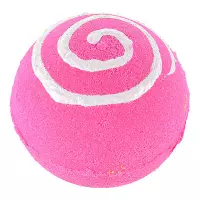Treets Bath ball pink swirl 1 Stuks