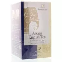 Sonnentor Assam English zwarte thee bio 18 Stuks