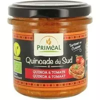 Primeal Quinoade spread southern style quinoa & tomaat 140 Gram