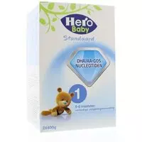 Hero Hero 1 Zuigelingenvoeding standaard 400 gram 2x400 Gram