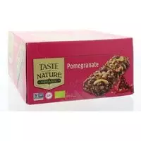 Taste Of Nature Pomegranate granenrepen 40 gram 16x40 Gram