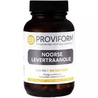 Proviform Noorse Levertraanolie - 100 Softgels
