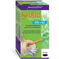 Mannavital Kyolic EPA & K2 80 Vegacaps