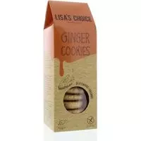 Lisa's Choice Ginger cookies 100 Gram