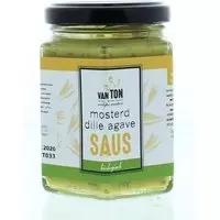 Ton's Mosterd Mosterd dille saus agave 170 Gram